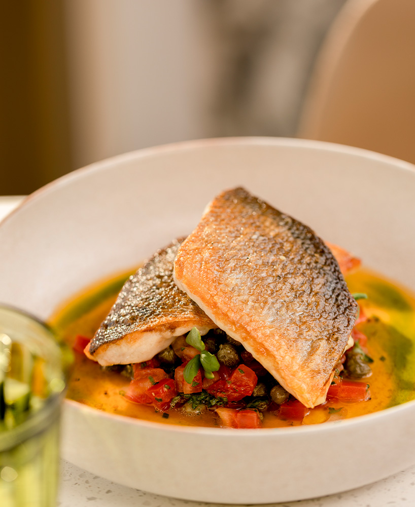 ROAST SEA BASS